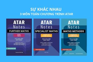 Sự Khác Nhau 3 Môn Học Vce Maths Methods, Specialist, Further